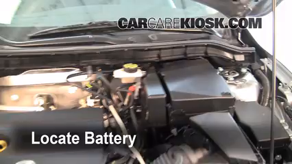 2010 Mazda 3 i 2.0L 4 Cyl. Battery Replace